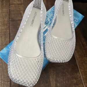 Jeffrey Campbell Transparent Flats